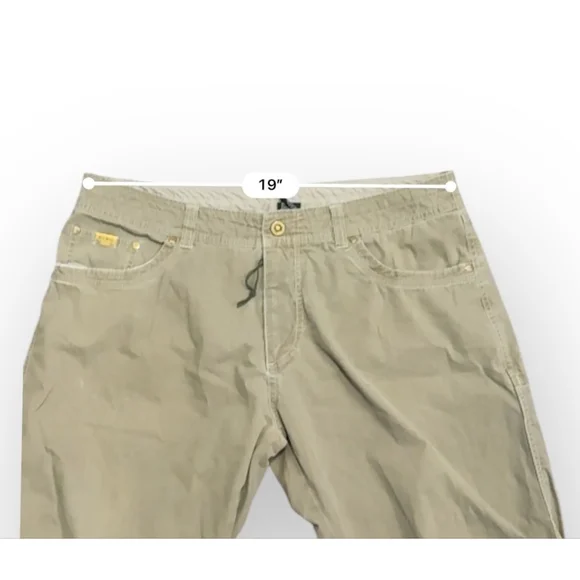 KÜHL Mens Revolvr Vintage Patina Dye Pants Men’s 38x32 Hiking Outdoor Khaki - Picture 4 of 10